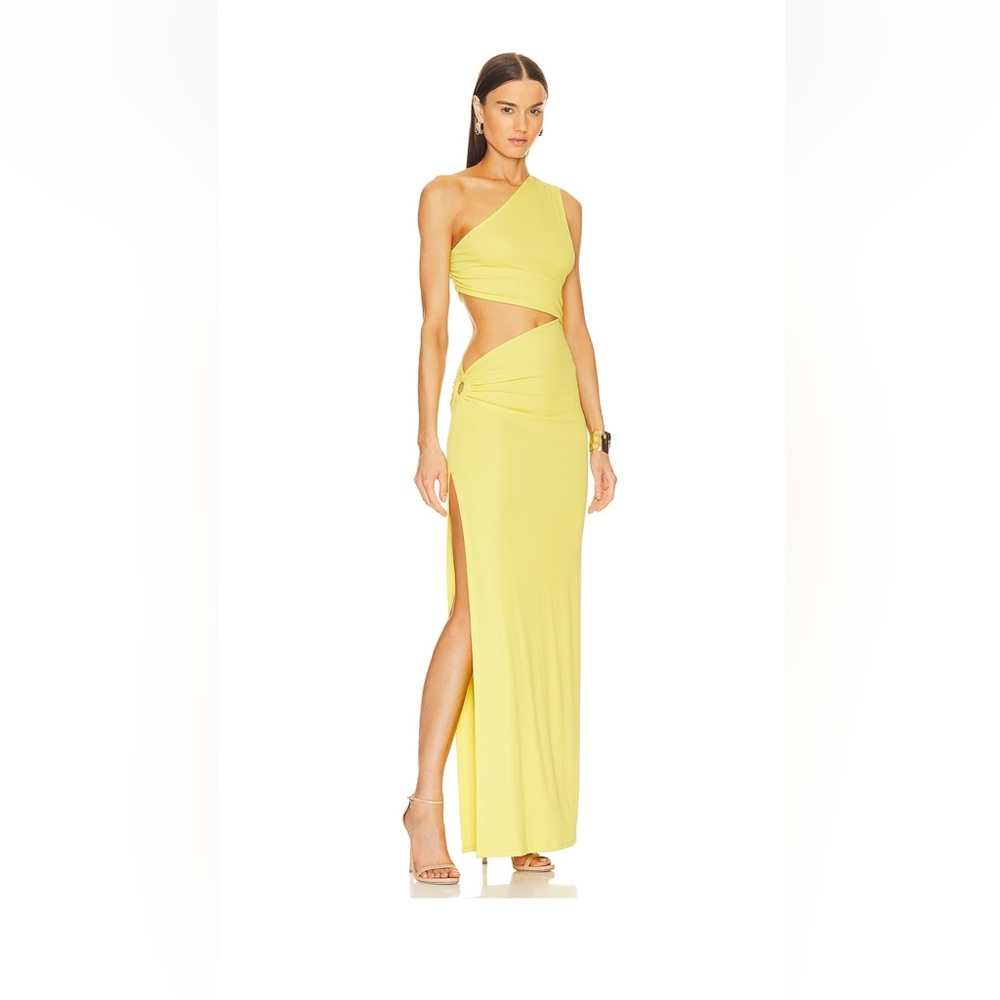 X revolve decker maxi dress